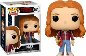 Funko POP! Television Stranger Things Max avec Skateboard