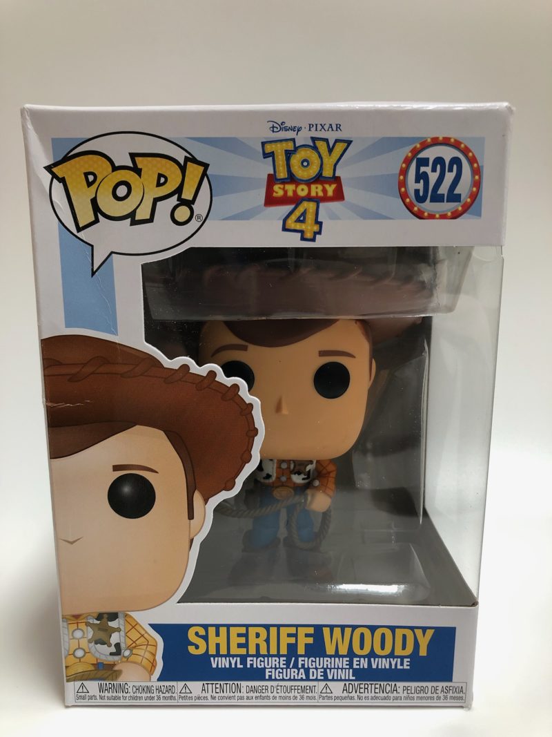 Toy Story 4 - Porte-clés Pocket POP! Woody 4 cm