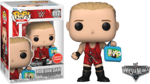 Funko POP! WWE Rob Van Dam with Money in the Bank Briefcase avec Pin Edition Limitée GameStop
