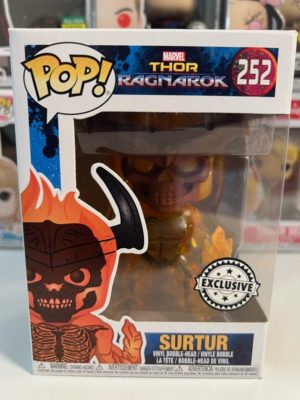 Funko POP! Marvel Thor Ragnarok Surtur Edition Limitée - Boîte Imparfaite