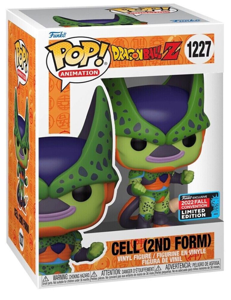Funko POP! Animation Dragon Ball Z Cell (2nd Form) Edition Limitée Fall