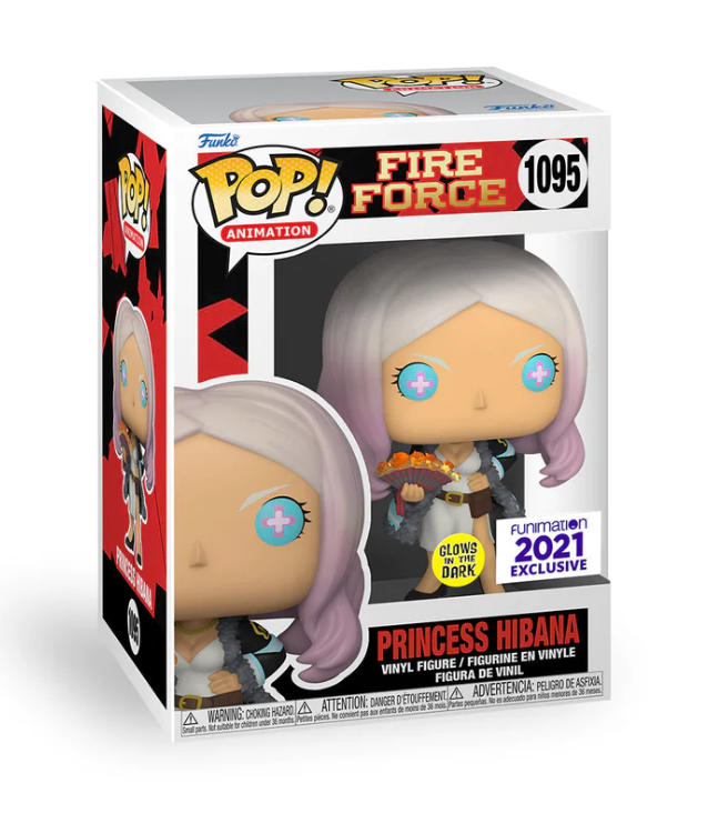 Funko POP Animation Fire Force Princess Hibana Glow in the Dark