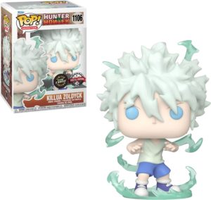 Funko POP! Animation Hunter x Hunter Killua Zoldyck (God Speed) Glow in the Dark Limited Edition Chase