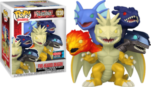 Funko POP! Animation Yu-Gi-Oh! Five-Headed Dragon Limitierte Auflage Fall Convention 2022