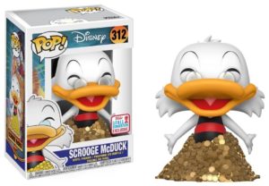 Funko POP! Disney Scrooge McDuck (Swimming in Gold) Limited Edition Fall Convention 2017