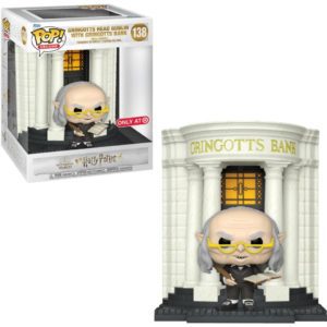 Funko POP! Harry Potter Deluxe Gringotts Head Goblin with Gringotts Bank Limited Edition Target 15cm