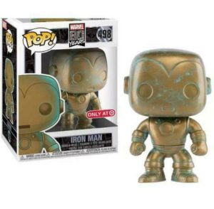 Funko POP! Heroes Iron Man (Patina) Edition Limitée Target
