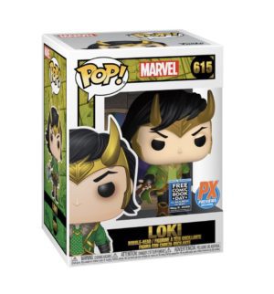 Funko POP! Marvel Loki (Holding Mjolnir) Limited Edition PX Previews