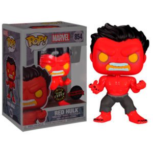 Funko POP! Marvel Red Hulk Glow in the Dark Limited Edition Chase