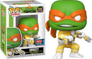 Funko POP! Retro Toys Tortues Ninja Mikey as Yellow Ranger Edition Limitée Fall Convention 2022