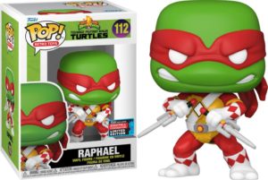 Funko POP! Retro Toys Teenage Mutant Ninja Turtles Raphael as Red Ranger Limitierte Auflage Summer Convention 2022