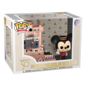 Funko POP! Town Walt Disney Hollywood Tower Hotel and Mickey Mouse