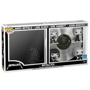 Funko POP! Albums Metallica The Black Album Noir et Blanc Edition Limitée Walmart