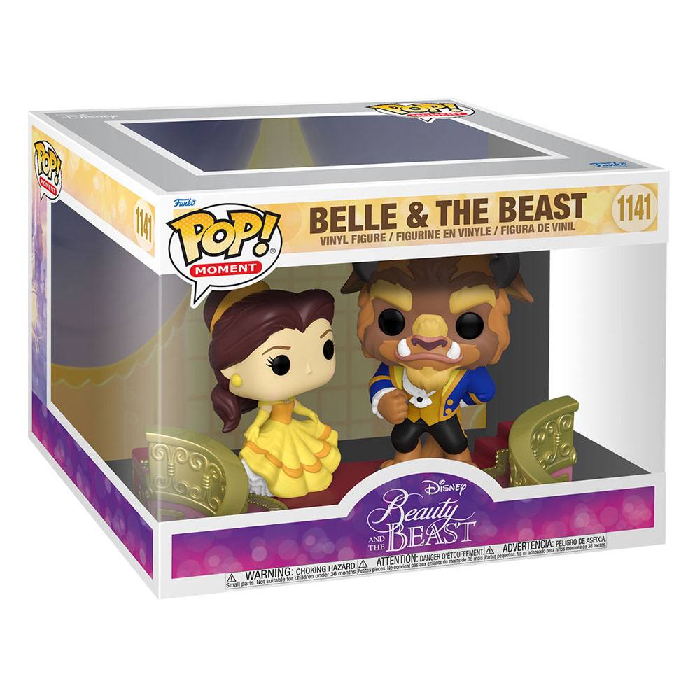 Figure POP Disney La Belle et la Bête Glitter Exclusive Belle avec des  oiseaux