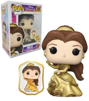 Funko POP! Disney Princess The Beauty and the Beast - Belle Limited Edition with Pin