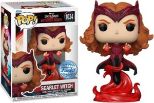 Funko POP! Marvel Doctor Strange in the Multiverse of Madness Scarlet Witch Floating Edition Limitée