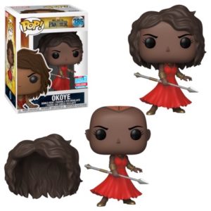 Funko POP! Movies Black Panther Okoye (Red Dress) Limitierte Auflage Fall Convention 2018
