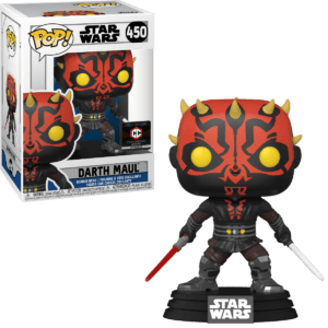 Funko POP! Movies Star Wars Clone Wars Darth Maul (with Darksaber and Lightsaber) Limited Edition Chalice Collectibles