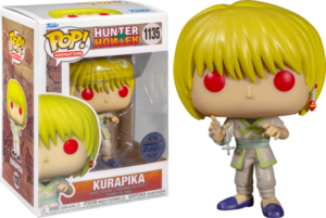 Funko POP! Animation Hunter x Hunter Kurapika Scarlet Eyes with Chain Limitierte Auflage