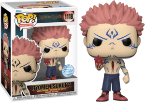 Funko POP! Animation Jujutsu Kaisen Ryomen Sukuna with Heart Limited Edition