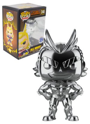 Funko POP! Animation My Hero Academia All Might Golden Age (Chrome) Limited Edition Funimation