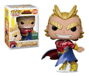 Funko POP! Animation My Hero Academia Silver Age All Might Metallic Limited Edition Barnes & Noble