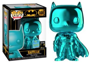 Funko POP! Heroes Batman - Batman (Teal Chrome) Limited Edition Summer Convention 2019