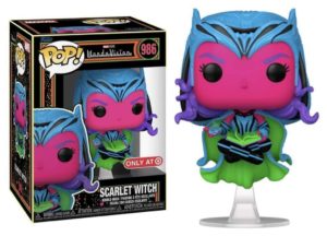 Funko POP! Marvel Wandavision Blacklight Scarlet Witch Limited Edition Target