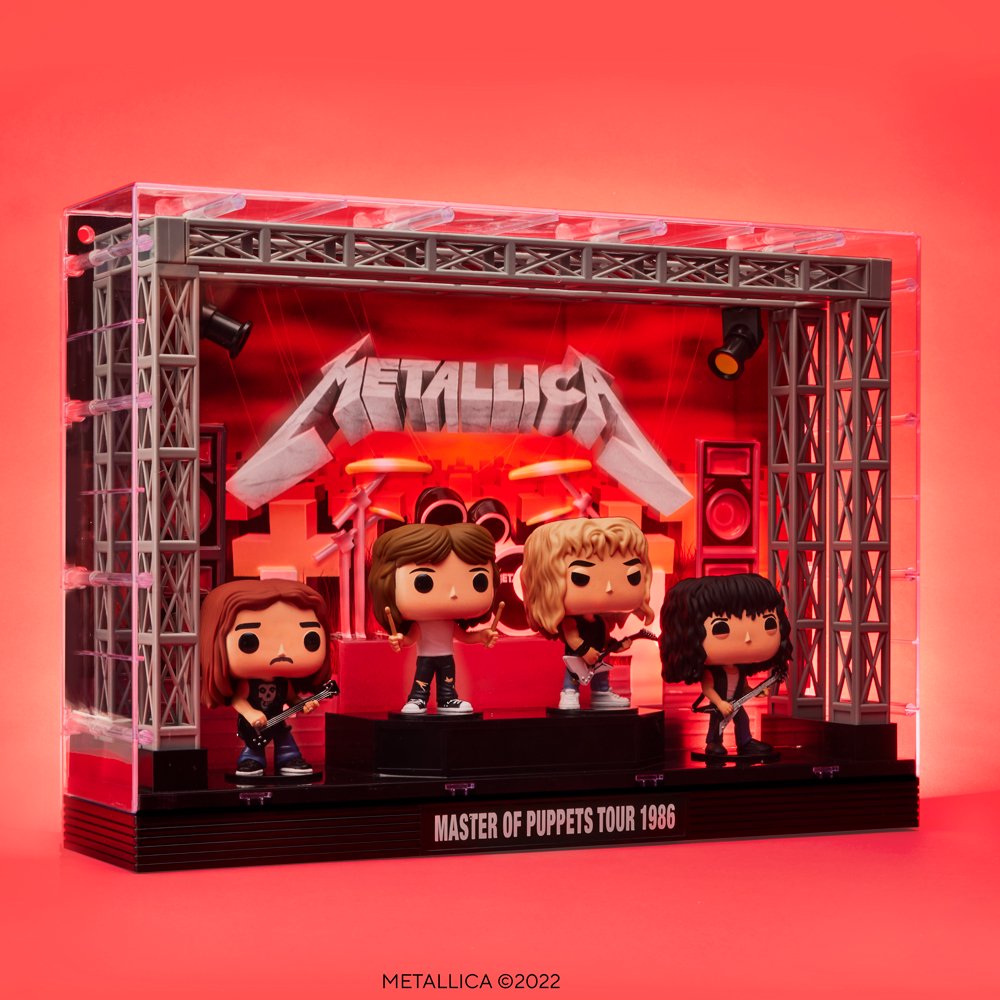 metallica master of puppets tour funko pop