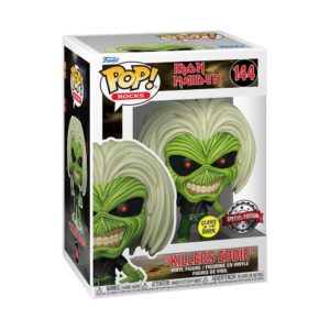 Funko POP! Rocks Iron Maiden - Killers Eddie Edition Limitée Phosphorescente