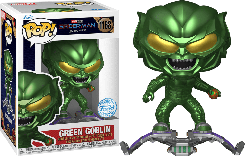 Funko POP! SpiderMan No Way Home Green Goblin with Pumpkin Bomb