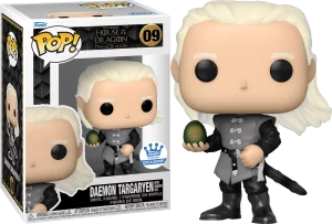 Funko POP! Television House of the Dragon Daemon Targaryen with Dragon Egg Limitierte Auflage