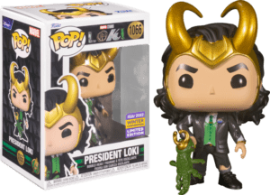 Funko POP! Television Loki - President Loki with Alligator Loki Edition Limitée Winter Convention 2022