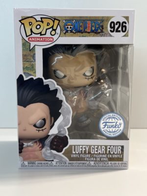 Funko POP! Animation One Piece Luffy Gear Four Metallic Limited Edition - Imperfect Box