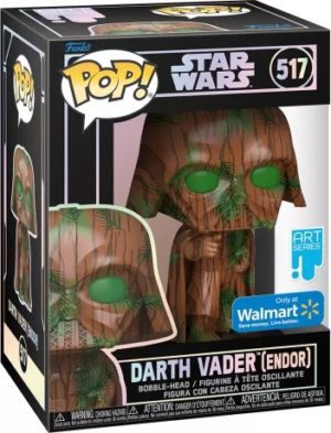 Funko POP! Art Series Star Wars Darth Vader (Endor) Edition Limitée Walmart + Boîte Acrylique