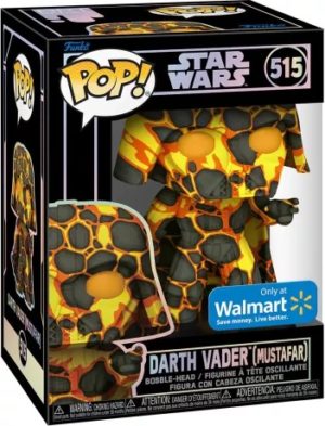Funko POP! Art Series Star Wars Darth Vader (Mustafar) Limitierte Auflage Walmart + Acrylbox