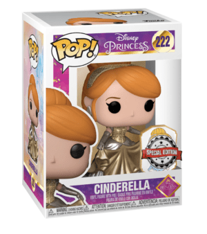 Funko POP! Disney Princess Cinderella - Cinderella (Dancing) Gold with Pin Limited Edition