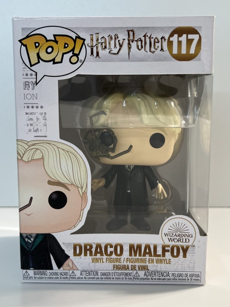 Funko POP! Harry Potter Draco Malfoy avec Amblypyge - Boîte Imparfaite - LJ  Shop - Boutique en ligne Suisse