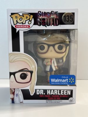 Funko POP! Heroes Suicide Squad Dr. Harleen Limitierte Auflage Walmart - Unvollkommene Box