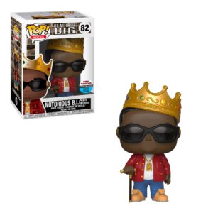 Funko POP! Rocks The Notorious B.I.G. with Crown Limited Edition Toy Tokio Comic Con 2018