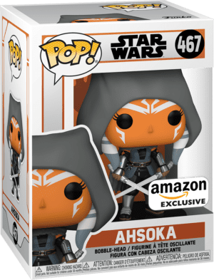 Funko POP! Star Wars Ahsoka (Hooded with Duel Sabers) Limitierte Auflage Amazon