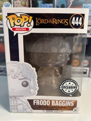 Funko POP! Movies Le Seigneur des Anneaux Frodo Baggins (Invisible) Edition Limitée - Boîte Imparfaite