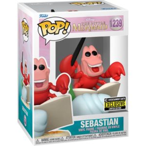 Funko POP! Disney Arielle, die Meerjungfrau Sebastian (Conductor & Singing) Limitierte Auflage Entertainment Earth
