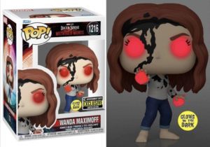 Funko POP! Marvel Doctor Strange in the Multiverse of Madness – Wanda Maximoff (Earth-838) Phosphoreszierend Limitierte Auflage Entertainment Earth