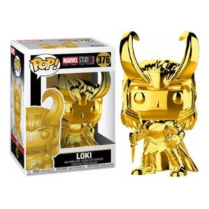Funko POP! Marvel Studios The First Ten Years Loki Gold Chrome