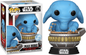 Funko POP! Star Wars Return of the Jedi 40th Anniversary Max Rebo Edition Limitée