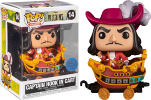 Funko POP! Trains Disney Villains - Captain Hook in Cart Limited Edition