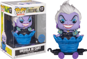 Funko POP! Trains Disney Villains - Ursula in Cart Limited Edition