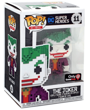 Funko POP! 8-Bit DC Super Heroes The Joker Limitierte Auflage GameStop