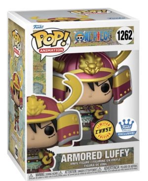 Funko POP! Animation One Piece Armored Luffy Metallic Limited Edition Chase